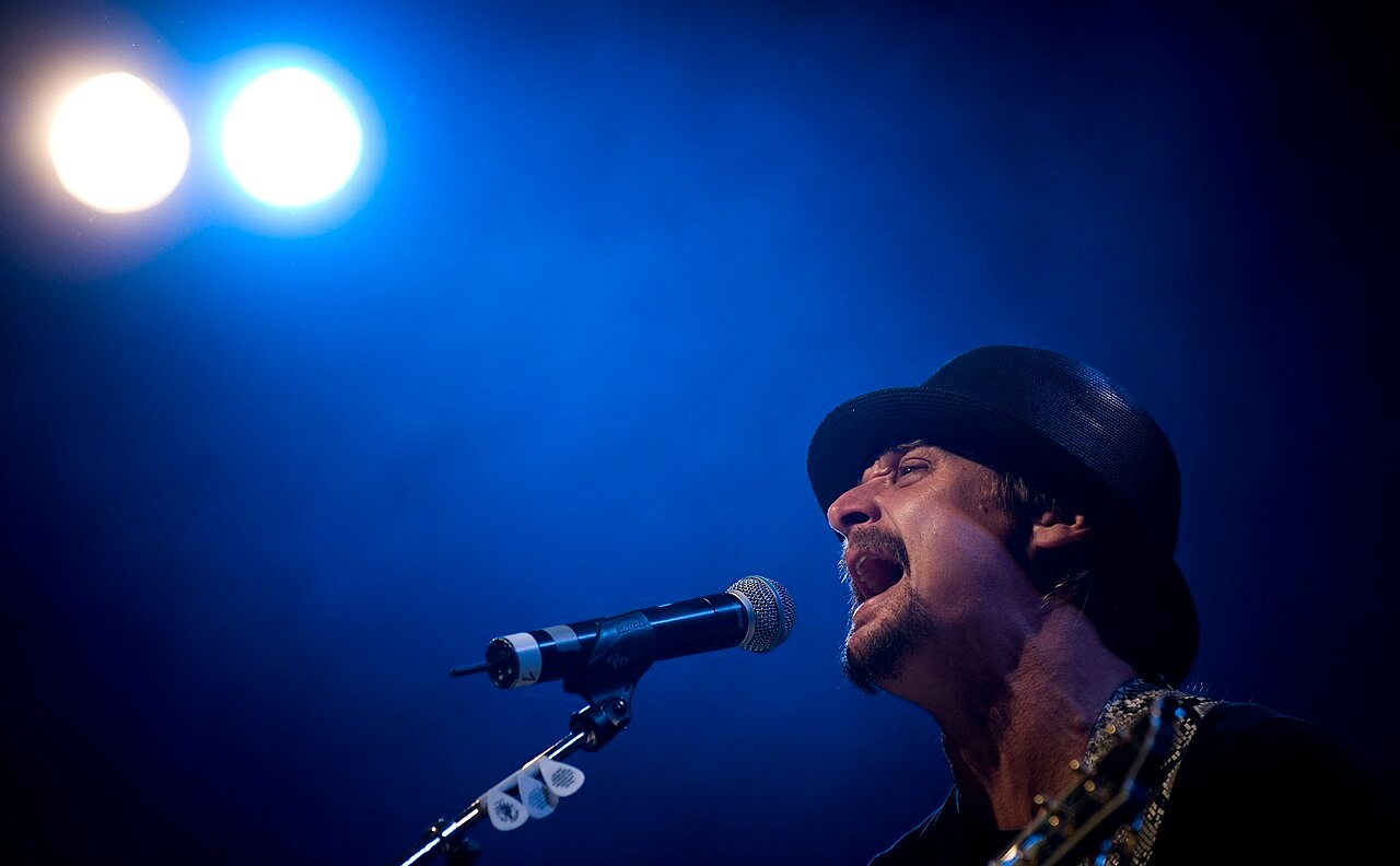 Kid Rock performing on stage