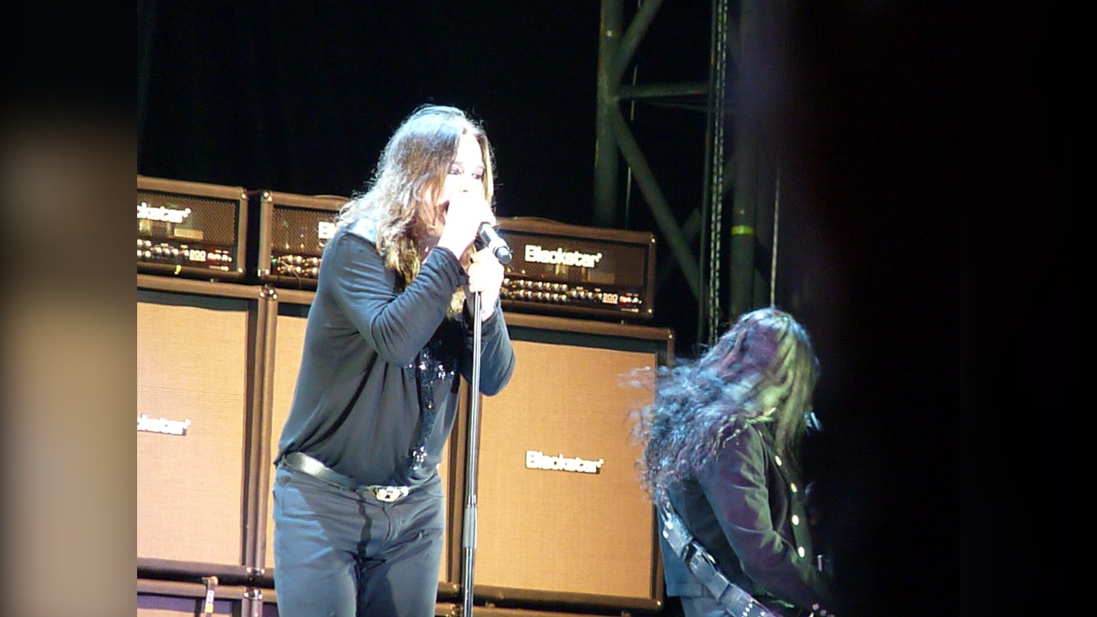 Ozzy Osbourne on stage